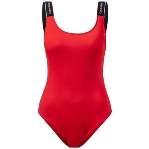 Calvin Klein Swimwear Badpak ONE PIECE-RP met logo print op de bandjes