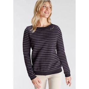 Ragwear Sweater TASHI Gestreepte pullover met lange mouwen