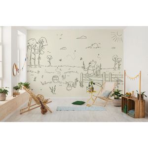 Komar Kinderbehang Disney Winnie the Pooh Bee at One with Nature (1 stuk)