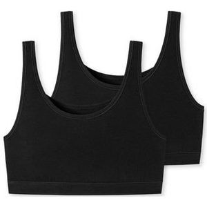 Schiesser Bustier 95/5 met elastische onderbusteband (Set van 2)