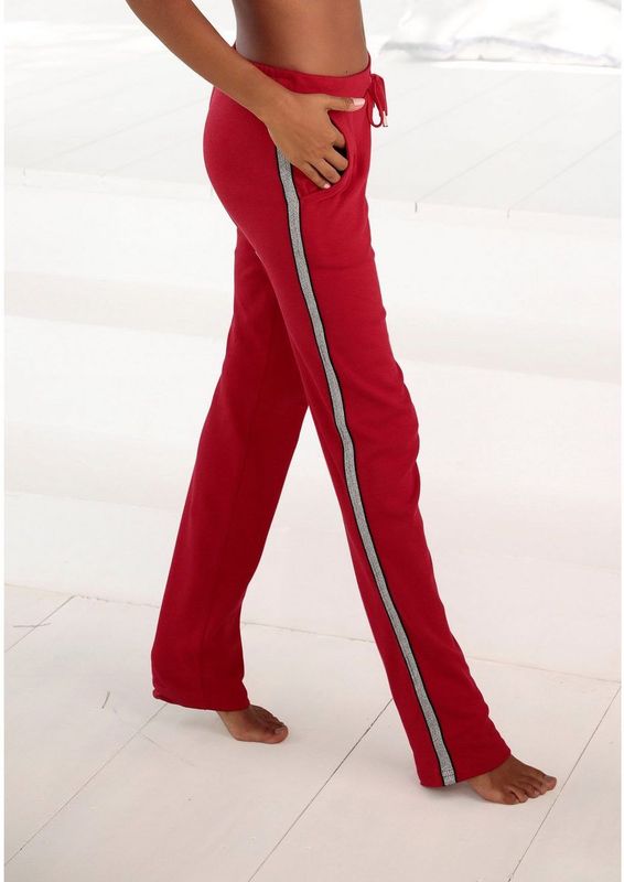 Bench. Loungewear Homewearbroek met metallic-strepen, loungewear, loungepak