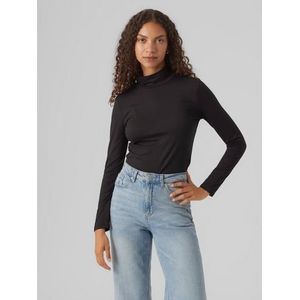 Vero Moda Shirt met lange mouwen VMINA LS HIGHNECK TOP JRS BOO