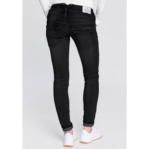 Herrlicher Skinny jeans PITCH SLIM REUSED DENIM Low waist met licht push-upeffect