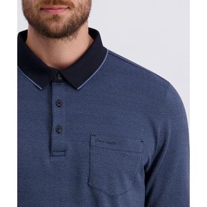 Pierre Cardin Poloshirt met lange mouwen