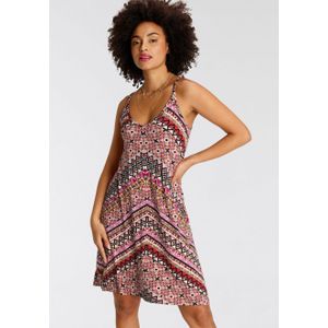 KangaROOS Zomerjurk feestelijke gelegenheden, knie-vrije lengte, trendy etnische look