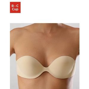 Lascana Plak-bh met zijflappen van hechtend silicone, basic lingerie