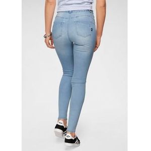 Arizona Skinny fit jeans Ultra Stretch Highwaist met vormgevende naden