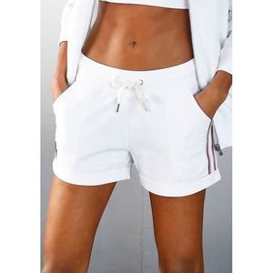 H.I.S Strandshort met tapestrepen opzij