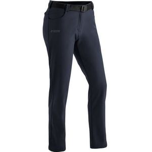 Maier Sports Functionele broek Perlit W warme dames softshell broek, winter outdoor broek, winddicht, regular fit