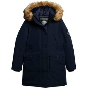 Superdry Gewatteerde jas EVEREST FAUX FUR PARKA JACKET