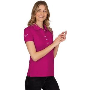 Trigema Poloshirt TRIGEMA poloshirt met kristallen (1-delig)