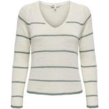 Only Trui met V-hals ONLGEENA L/S V-NECK KNT NOOS