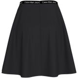 Calvin Klein Rok in a-lijn Logo elastic skirt met een logo-opschrift