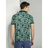 TOM TAILOR poloshirt »Poloshirt mit Allover-Print«