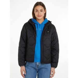 Tommy Jeans Curve Gewatteerde jas TJW QUILTED TAPE HOOD PUFFER EXT