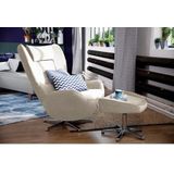 TOM TAILOR loungestoel »TOM PURE«, met metalen draaivoet