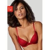 s.Oliver RED LABEL Beachwear Push-up-bh in een glanzende look, sexy dessous