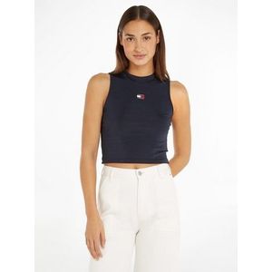 TOMMY JEANS Naadloos shirt BADGE HIGH NECK TANK