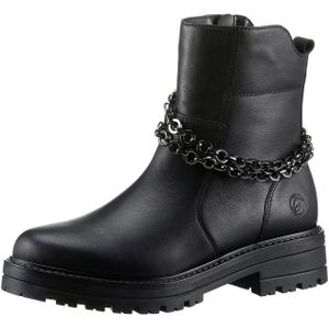 Remonte Laarsjes Elisabeth Hurley-Collection blokhak, bikerboots, chunky boots met binnenrits
