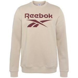 Reebok Sweatshirt REEBOK IDENTITY FLEECE STACKED LOGO CREW SWEATSHIRT