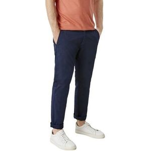 s.Oliver Chino met effen look