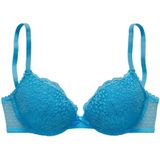 Vivance Push-up-bh rondom met gebloemd kant, dessous