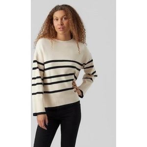 Vero Moda Trui met ronde hals VMSABA LS O-NECK STRIPE PULLOVER GA NOOS