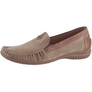 Gabor Mocassins Florence , slipper, instapschoen, comfortabele schoen met contrastnaad, breedte g (=wijd)