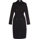 Lascana Trenchcoat om te reguleren, lichte damesjas zonder voering, casual-chic (Met een bindceintuur)