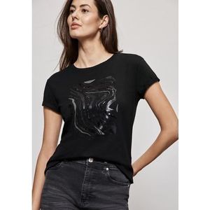 STREET ONE T-shirt met pailletten