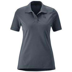 Gonso Fietsshirt Pederoa Dames fiets shirt, polo-shirt met spitse kraag, met achterzak