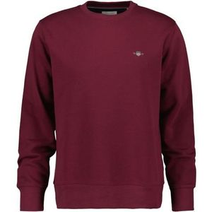 Gant Sweatshirt REG SHIELD C-NECK SWEAT met logoborduursel op borsthoogte