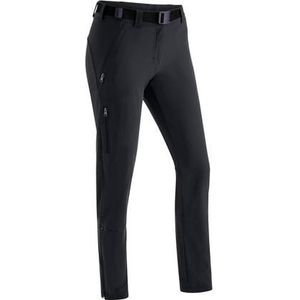 Maier Sports Functionele broek Lana slim Dames wandelbroek, ademende outdoorbroek, 3 zakken, slim fit