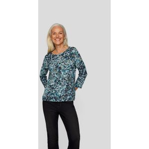 Rabe Shirt met 3/4 mouwen met grafisch patroon