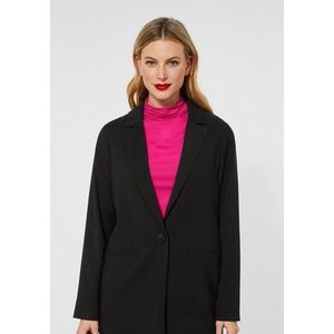 STREET ONE Lange blazer met 1-knoopsluiting