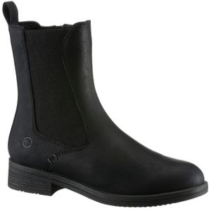 Tamaris Chelsea-boots hakken, enkellaars, zakelijke schoen met t-logo-decoratie