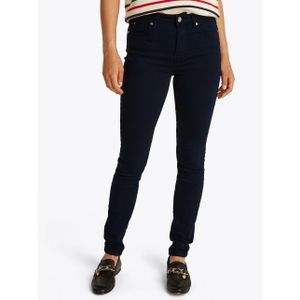 Tommy Hilfiger Skinny fit jeans COMO Skinny Regular Waist met logo-badge, in enkel-lengte