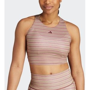 adidas Performance Tanktop YOGA STUDIO PRINT CROPTOP