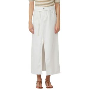 s.Oliver Jeans rok in a-vorm met open zoom