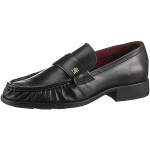 Tommy Hilfiger Loafers LOAFER SOFT NAPPA PLEATED TOE slippers, instapschoen, zakelijke schoen, zeer flexibel en licht