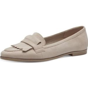 Tamaris Loafers slipper, business schoen met modieuze tassel, smalle vorm