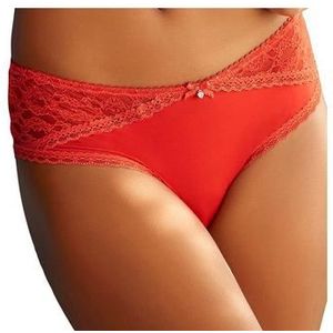 s.Oliver RED LABEL Beachwear Hipster Clarissse met stijlvol transparante, kanten inzetten