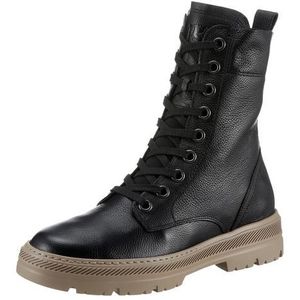 Paul Green Hoge veterschoenen met contrastkleurige zool