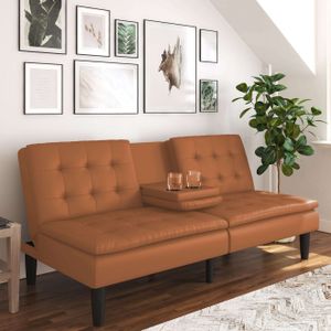 Dorel Home Slaapbank MAINE, bioscoopbank met relax- en slaapfunctie