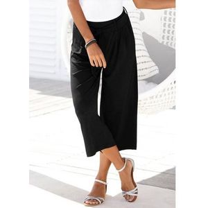 Lascana Culotte in 7/8 lengte en strikceintuur, stoffen broek, elegant en zomers (Met een bindceintuur)