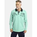 Jan Vanderstorm poloshirt met lange mouwen »SIGBRAND«