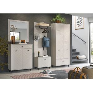 Commode - Zandbeige - Houtmateriaal - Mat