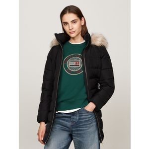 Tommy Hilfiger Gewatteerde jas HERITAGE DOWN TYRA COAT WITH FUR