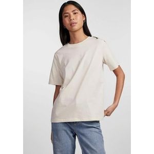 pieces Shirt met ronde hals PCRIA SS SOLID TEE NOOS BC