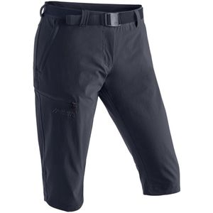 Maier Sports Capribroek Inara slim 3/4 Dames wandelbroek, ademende outdoorbroek, 3/4 broek met 3 zakken